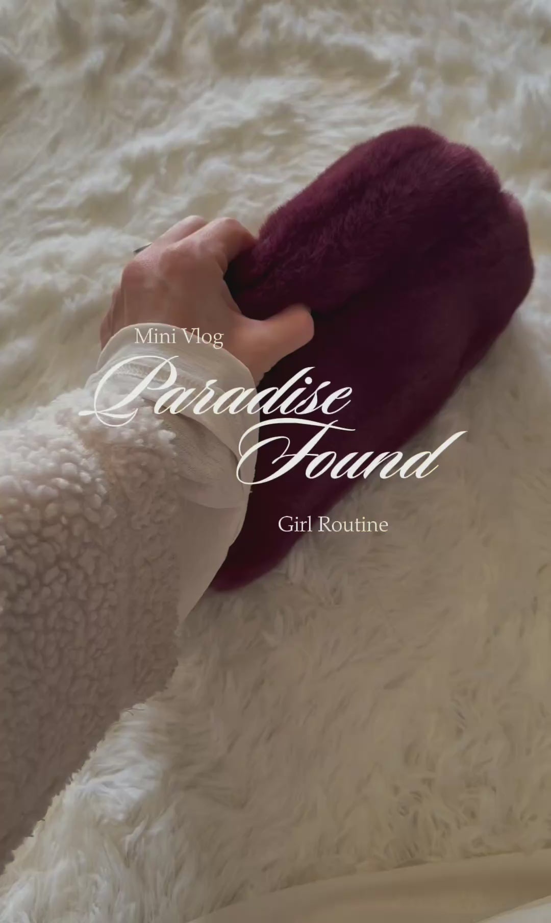 Load video: Paradise Found Fur Pouch