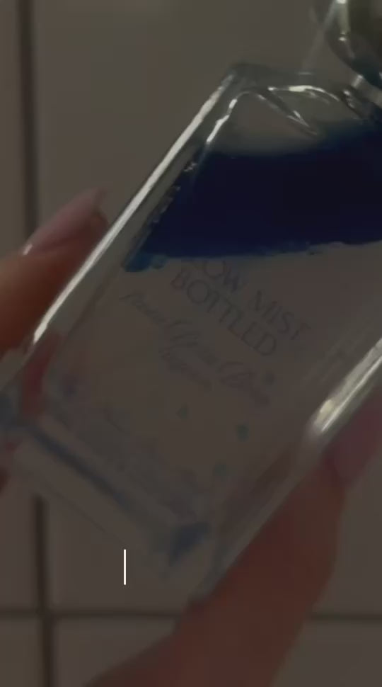 Load video: Glow Mist Bottled from Bora Bora lagoon- Face Mist